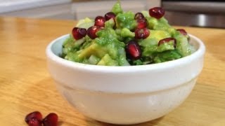 POMEGRANATE GUACAMOLE RECIPE [upl. by Culbert]