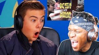 KSI REACTS TO quotTEENS REACT TO LOGAN PAUL VS KSI BOXING MATCHquot [upl. by Declan723]