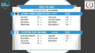 Ulverstone Mens 2nd Grade v Latrobe Demons Senior Men 2nd Grade [upl. by Alper620]