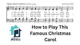 How to Play this Famous Christmas Carol [upl. by Aicrag]