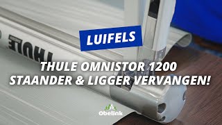 Thule Omnistor 1200 staander amp ligger vervangen  Obelink [upl. by Annairdua]