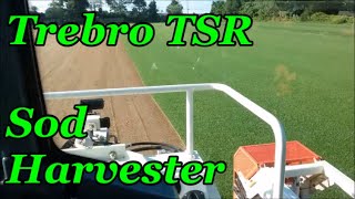 Trebro TSR Sod Harvester Robotic Farm Equipment [upl. by Attennaej]