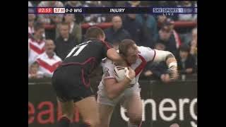 St Helens Nick Fozzard on the charge for the Saints [upl. by Burgener]