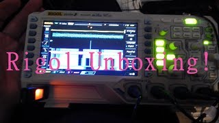 UnBoxing a Rigol DS1054z Oscilloscope [upl. by Alokin]