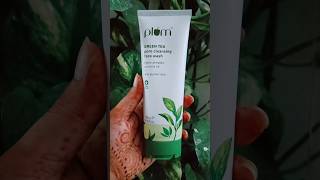 Genuine Review ✨ PLUM Green Tea Pore Cleansing Fash Wash Gel‼️facewash cleaning shorts skincare [upl. by Froehlich782]