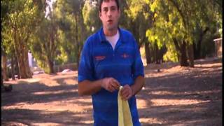 Disc Golf Pro tip Towel Hit Practice with Dave Feldberg Sound broken turn on CC [upl. by Nnaeinahpets]