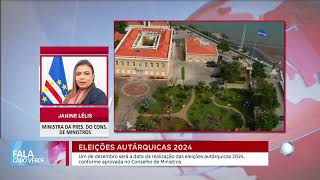 Divulgada data das eleições autárquicas 2024  Fala Cabo Verde [upl. by Ymmak755]