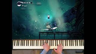 Greenpath  Hollow Knight Piano Collection [upl. by Kolnos]