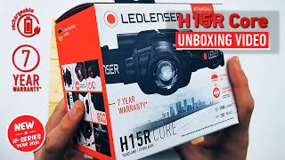 H15R Core 🔦 2500 lumens 250 meter Max 80 hour run time Rechargeable Headlamp  Ledlenser Malaysia [upl. by Aittam]