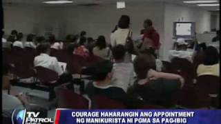 Govt employees to block appointment of Arroyo manicurist [upl. by Voss696]