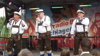 Matrosen in Lederhosen  Jetzt geht die Party richtig losRadio B2 Schlagerdorf 2016 [upl. by Nemlaz]