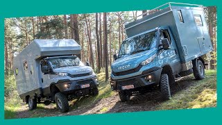 IVECO DAILY 4X4 Motorhome Comparison – Which Offroad Camper is Better [upl. by Amalia]