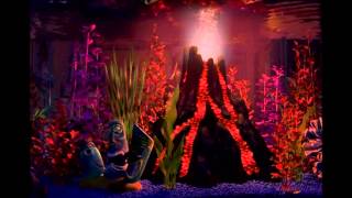 Finding Nemo Virtual Aquarium Volcano Night [upl. by Filberte]