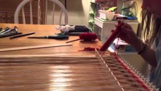 Lap Loom Part 1 Harrisville Designs Beginner Weaving [upl. by Tod464]