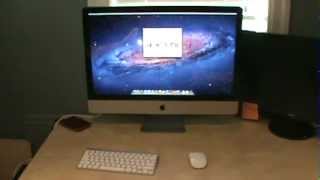 iMac 2011 Unboxing and First Boot [upl. by Dinah]