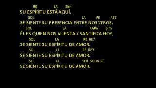 CANTOS PARA MISA  DIOS ESTÃ AQUÃ  LETRA Y ACORDES  COMUNIÃ“N Y HORA SANTA [upl. by Anerahs]