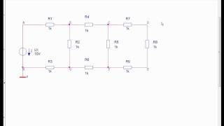 Aufgabe zu elektrischen Potentialen Spannungen und Stromstärkenflv [upl. by Narrat829]