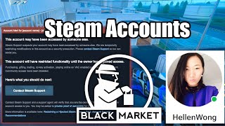 Steam Account Black Market [upl. by Liatris28]