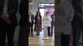 Inauguration officielle de la rue Lounès Matoub à Dijon [upl. by Aserehtairam]