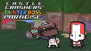 Castle Crashers Painter Boss Paradise DLC Development Update with Special Guest Reckerless [upl. by Sternlight630]