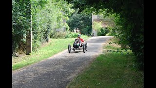 Pendine Special Cyclecar Chassis First quot Speedquot Test [upl. by Nivre]