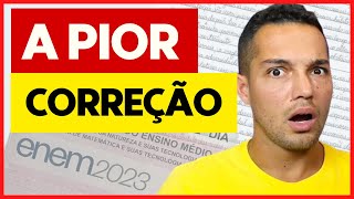 Redação Enem 2023 teve a PIOR CORREÇÃO  PROFINHO [upl. by Thibaud]