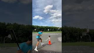 Happy World Trick Shot Day carsoncurran carsonhockey trickshots [upl. by Nallad872]