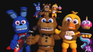 FNaF World Trailer  Sparta CyberD3ath Remix [upl. by Tolmach362]