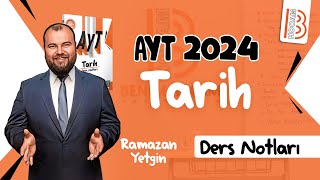 14 AYT Tarih  Türk İslam Devletleri 2  Ramazan YETGİN  2024 [upl. by Anastos325]