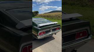 1971 Mustang Mach 1 351 V8 Exhaust Sound [upl. by Eirameinna773]