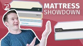 Best Budget and Affordable Mattresses Amazon vs Zinus vs Tuft and Needle vs LinenSpa vs Lucid [upl. by Eibreh]