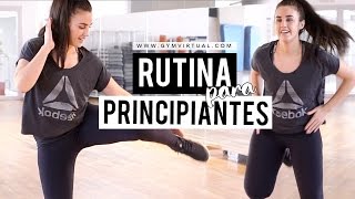 Rutina para principiantes ejercicios de piernas y cardio [upl. by Rycca]