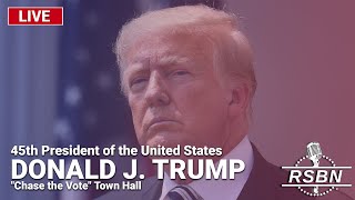 LIVE REPLAY quotChase the Votequot Town Hall With President Donald J Trump  6624 [upl. by Aikem276]