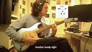 King Krule  Perfecto Miserable Cover Lesson With Chord Diagrams Hey World Version [upl. by Newman]