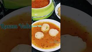 Rasam Vada recipe  Tomato rasam  rasam  vada recipe food short shortvideo  shorts [upl. by Teador]