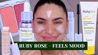 TESTEI OS LANÇAMENTOS de RUBY ROSE DA BEAUTY FAIR 😍 [upl. by Finella]