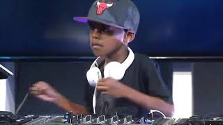 DJ Arc Jnr Live On SABC Kids News Using Djay Pro 6yrs old [upl. by Vidovic]