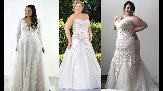 Vestidos de novia para Gorditas Moda 2019 [upl. by Nanaek]