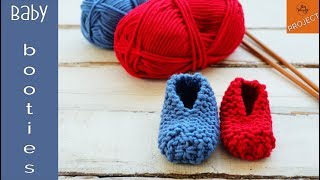 Baby Booties for absolute beginners  So Woolly [upl. by Christie802]