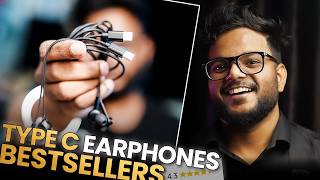 I Tested  4 Type C Earphones 2024 Amazon Bestsellers under ₹500 [upl. by Anelac]