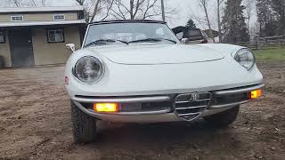 1977 Alfa Romeo Spider [upl. by Atteuqnas]