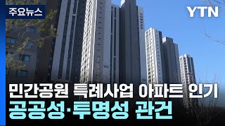 민간공원 특례사업 아파트 인기공공성·투명성 관건  YTN [upl. by Yborian]