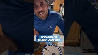 Florida Boy Tips 3 Part 1 Bread and prepare shrimp for frying FloridaBoyTips YouAintAFloridaBoy [upl. by Ailed]