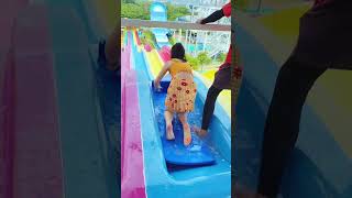 This is fun Yingxiang Water Park Do you want to go to the water park Lets play with water T [upl. by Nylirej]