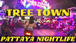 Tree Town Pattaya Nightlife Scenes 2024 August  Travel Thailand [upl. by Naul]