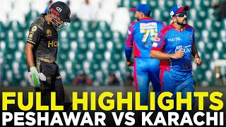 Full Highlights  Peshawar Zalmi vs Karachi Kings  Match 6  HBL PSL 9  M2A1A [upl. by Deni]