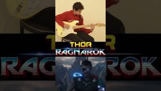 Thor Ragnarok  Immigrant song Guitar cover by Andrea Redolfi [upl. by Fransen]