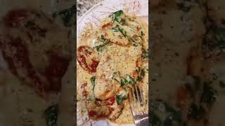 low carb tuscan chicken recipe shorts ketorecipes weightloss [upl. by Pulcheria]