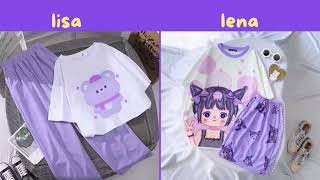 LISA OR LENA 💗  MAKEUP amp DRESSES amp ACCESSORIES [upl. by Ecinreb]