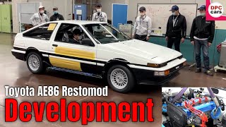 Toyota AE86 Restomod BEV and H2 Concepts Development [upl. by O'Malley]